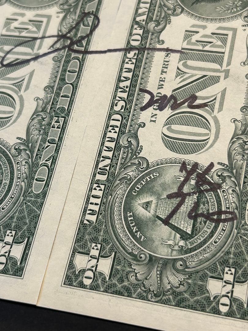 ドル紙幣アート　DEATH NYC ティンカーベル