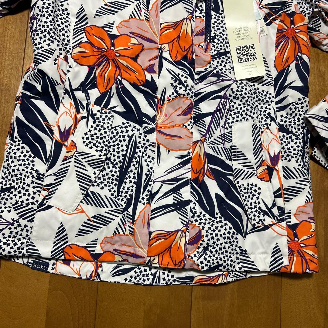 新品！タグ付き！　ROXY 花柄　スキーウェア　ボードウェア　防寒　S