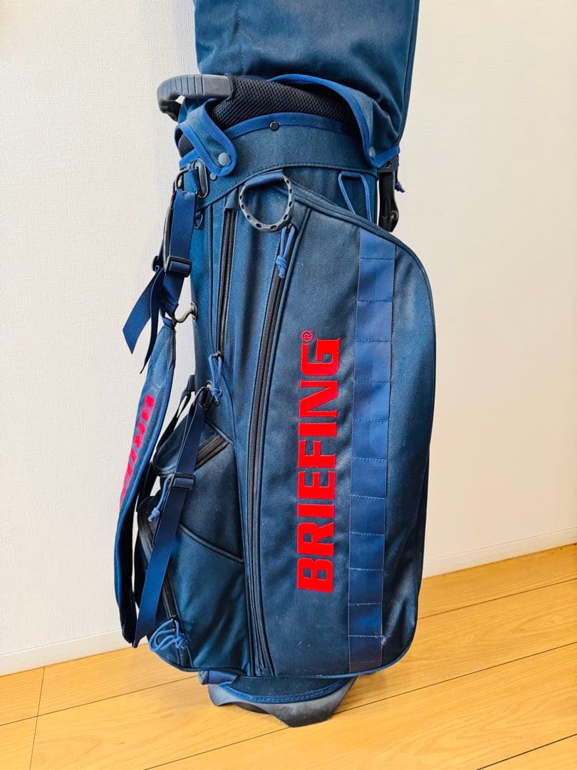 限定 BRIEFING × BEAMS GOLF 別注 キャディーバッグ デニム