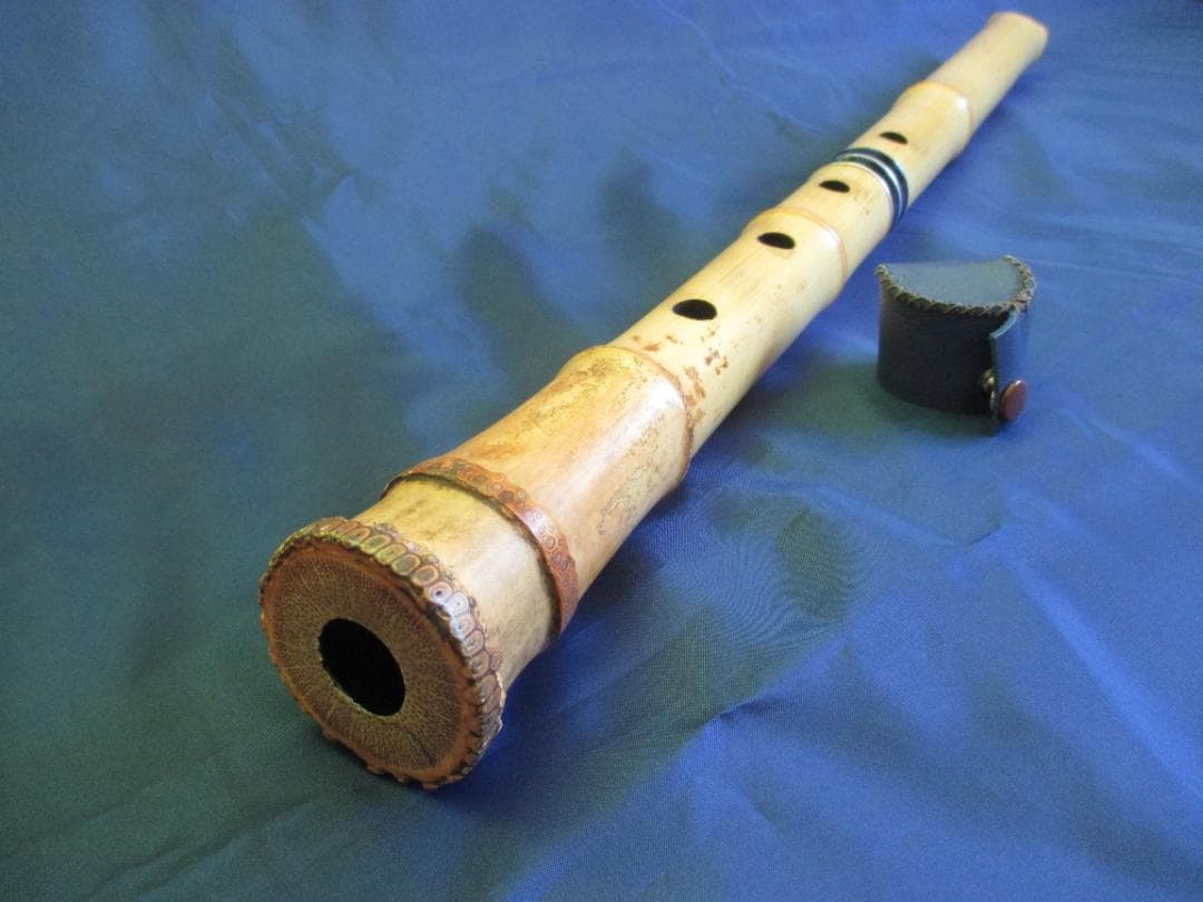 尺八　１尺９寸　7孔　竹治