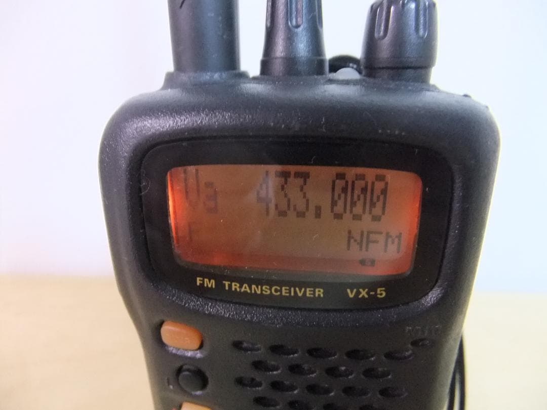 ☆最終値下！ヤエス　50/144/430MHz帯ハンディ機　VX-5（現状渡し）
