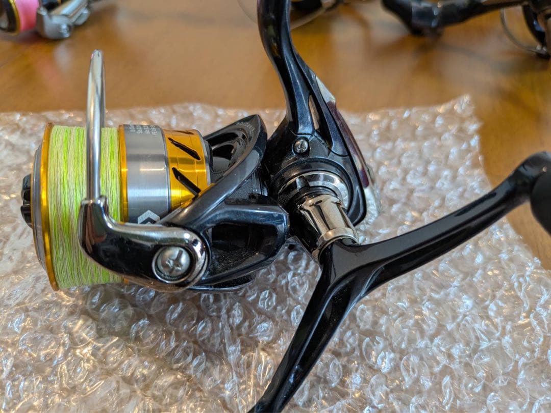 ダイワ 15レブロス2506H-DH 他リール3台セット ラインローラーカスタム