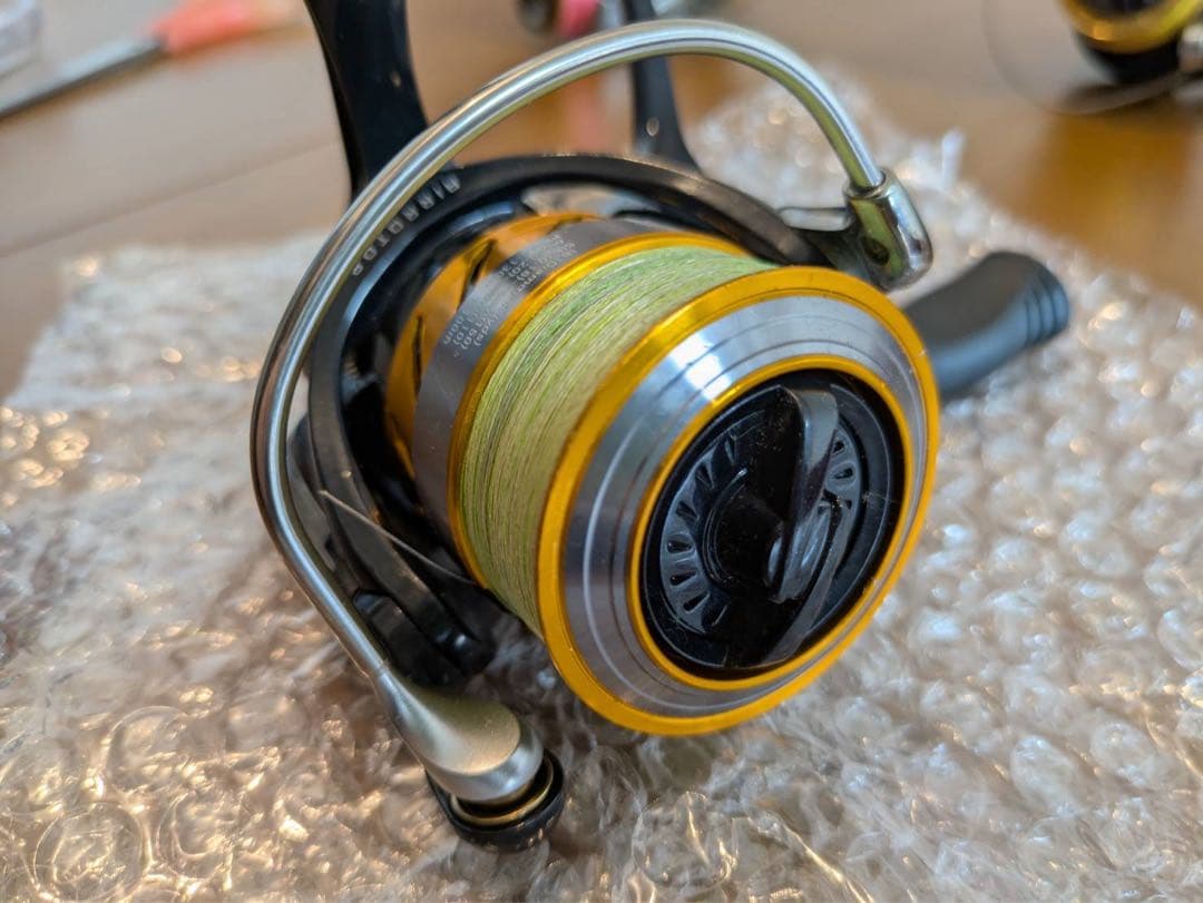 ダイワ 15レブロス2506H-DH 他リール3台セット ラインローラーカスタム