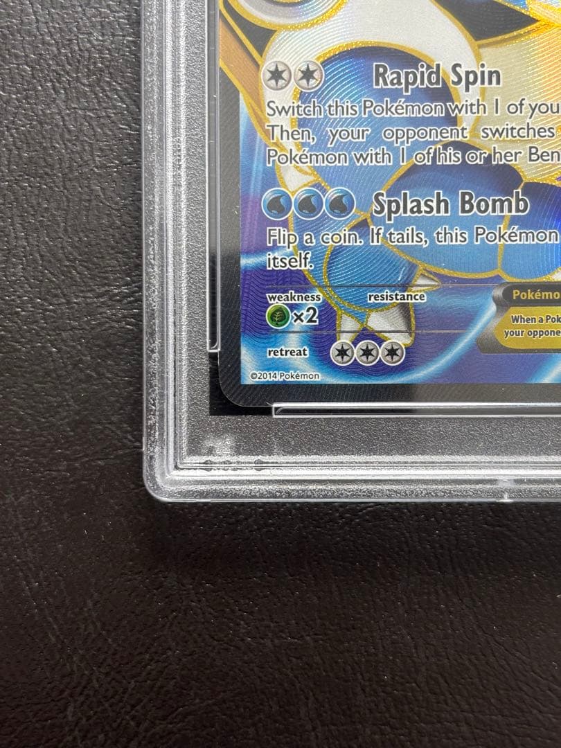 【PSA9】カメックスEX 英語 142/146 blastoise