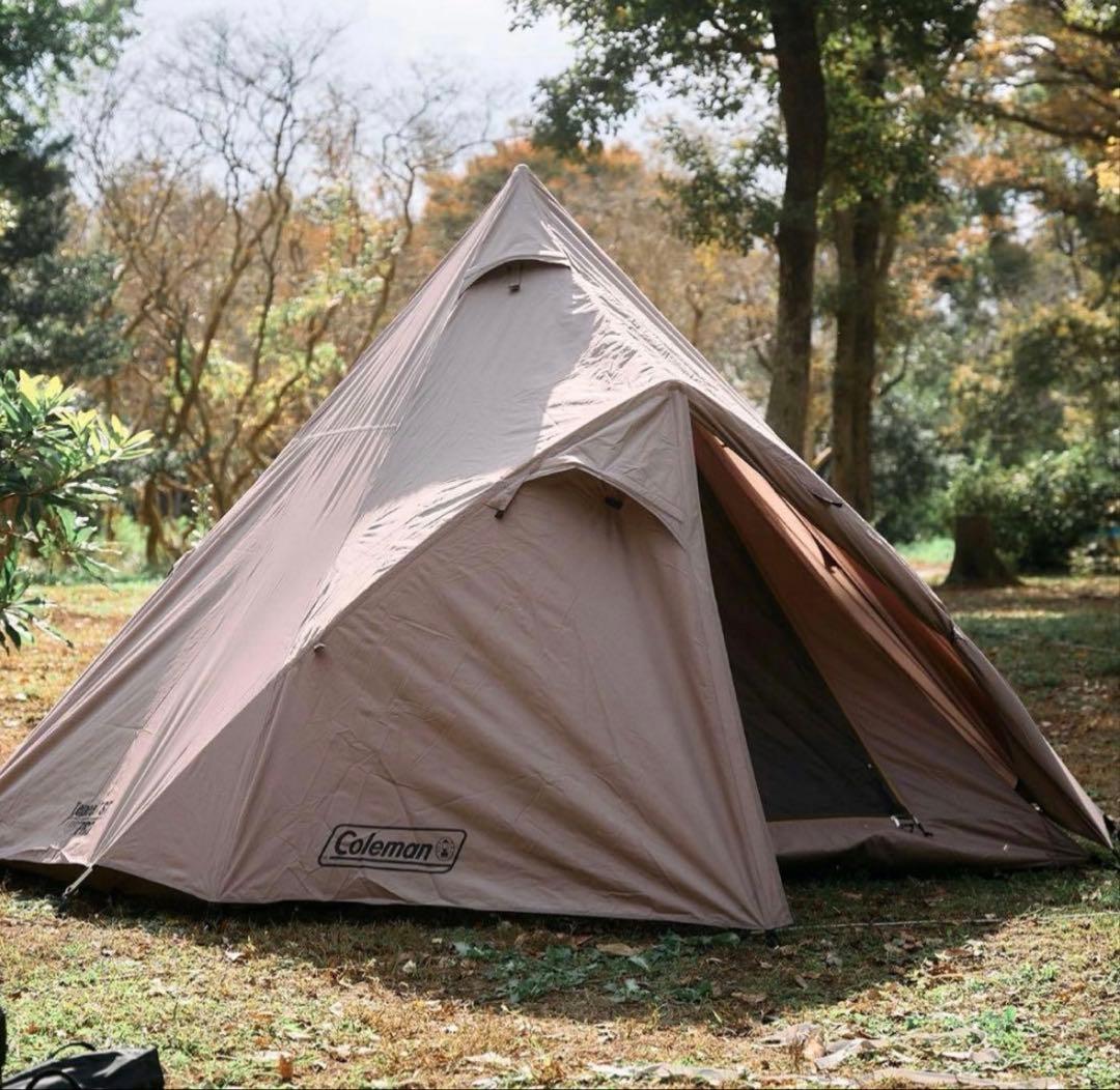 新品コールマンテント　ティピー/ST グレージュ