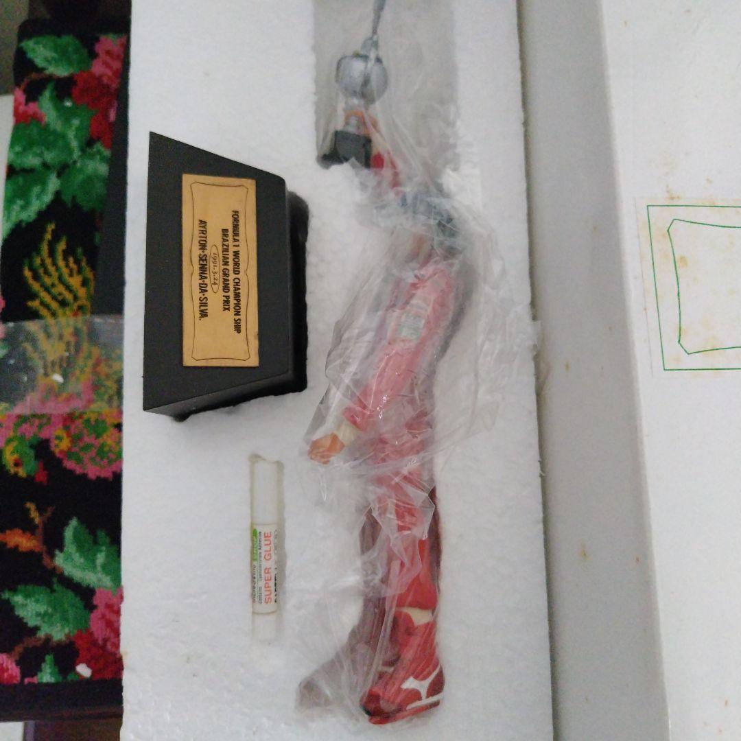 超貴重アイルトン セナ 1991年3月24日 ブラジルGP優勝記念フィギュア