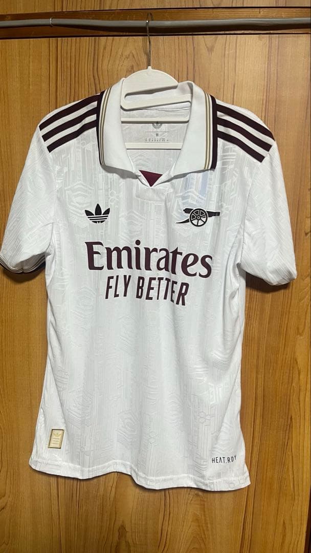2025 年アーセナルユニフォーム（14 番 ゼケライシュ）M
