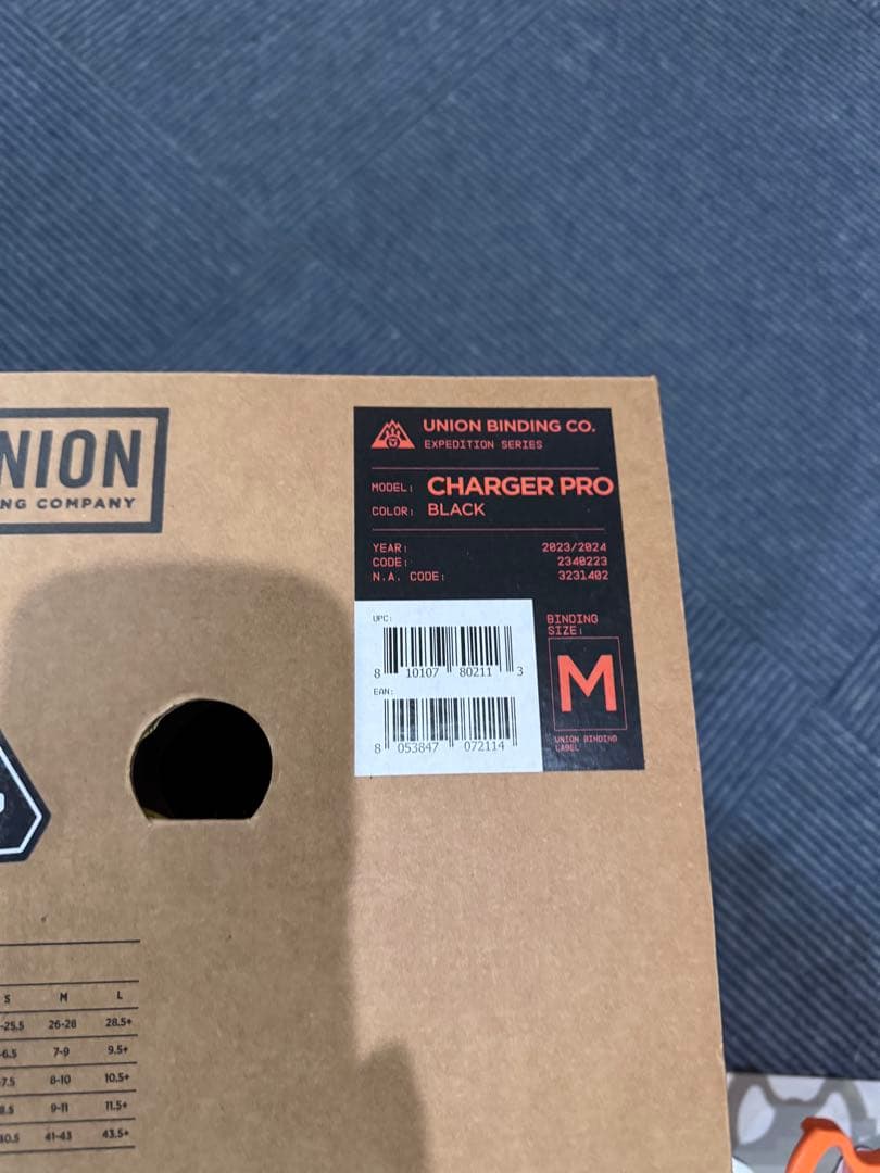 UNION charger pro M クランポン付