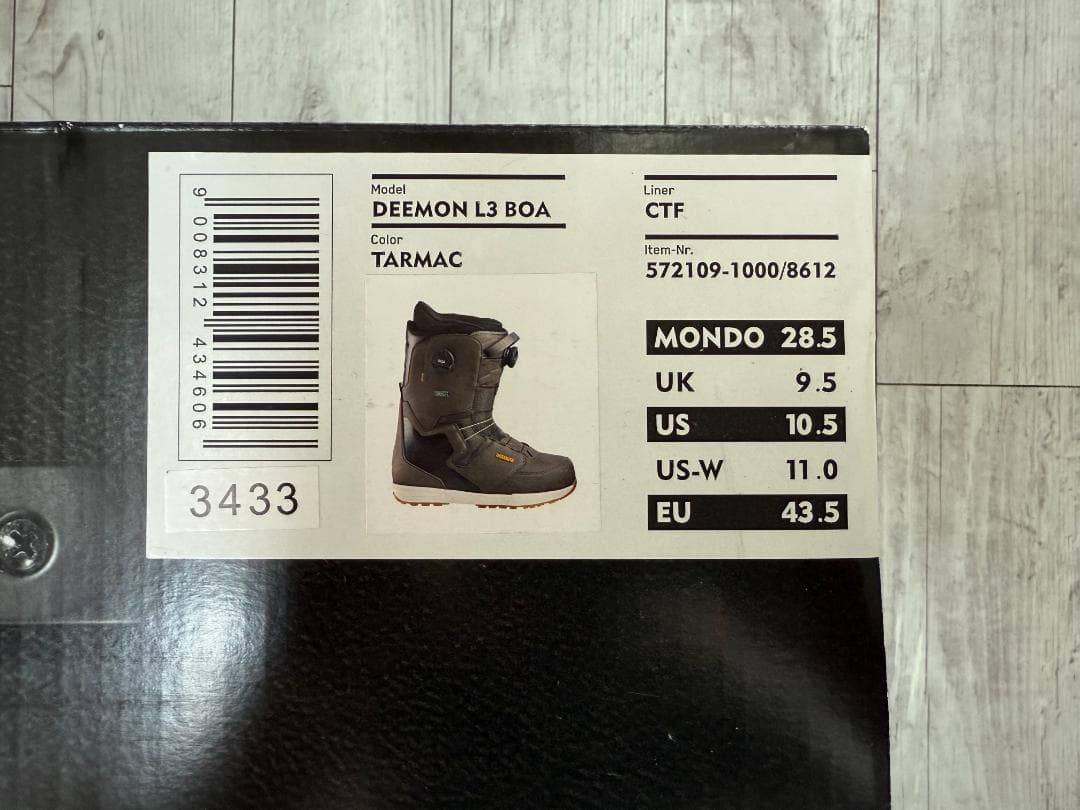 DEELUXE DEEMON L3 BOA 　22-23　CTF　ディーラックス