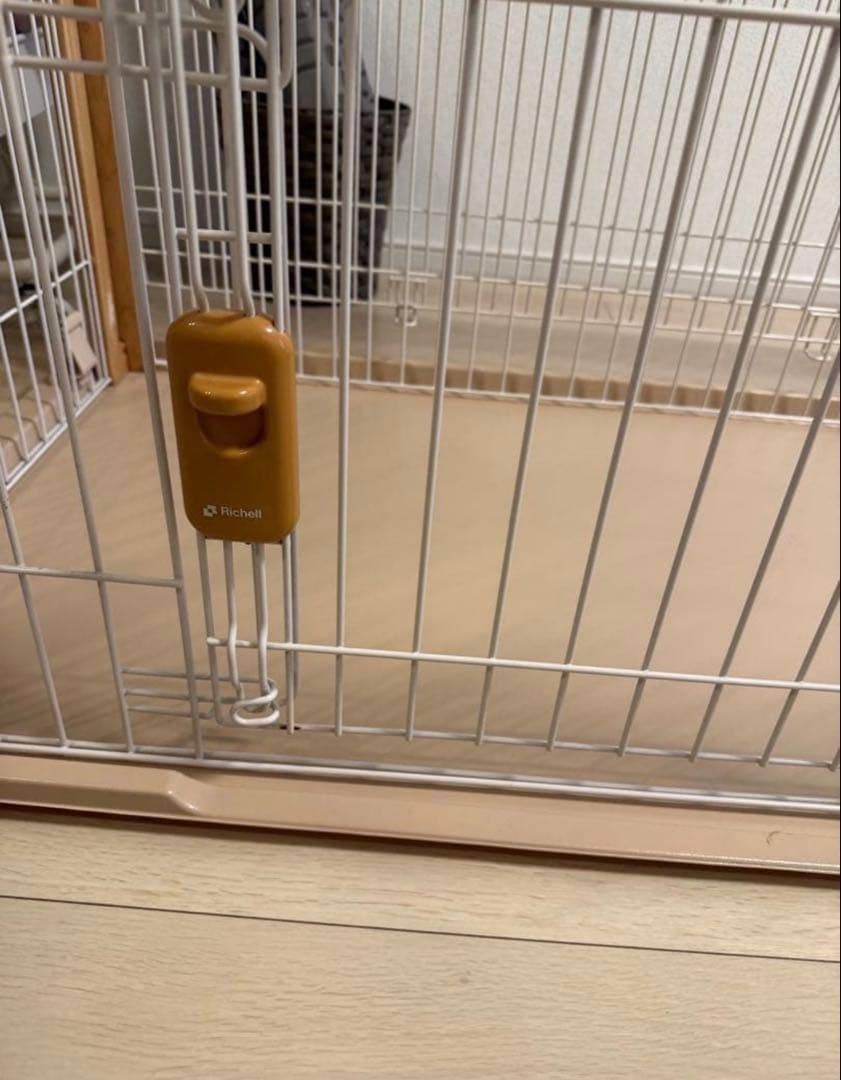 リッチェル　バンビーノ　ドッグサークル119cm x 63cm x 61.5cm