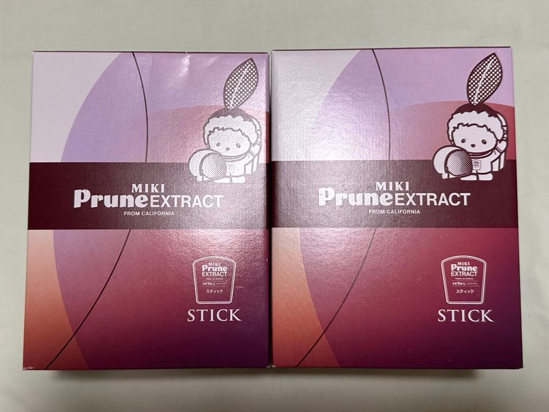 ミキプルーン スティック 2箱