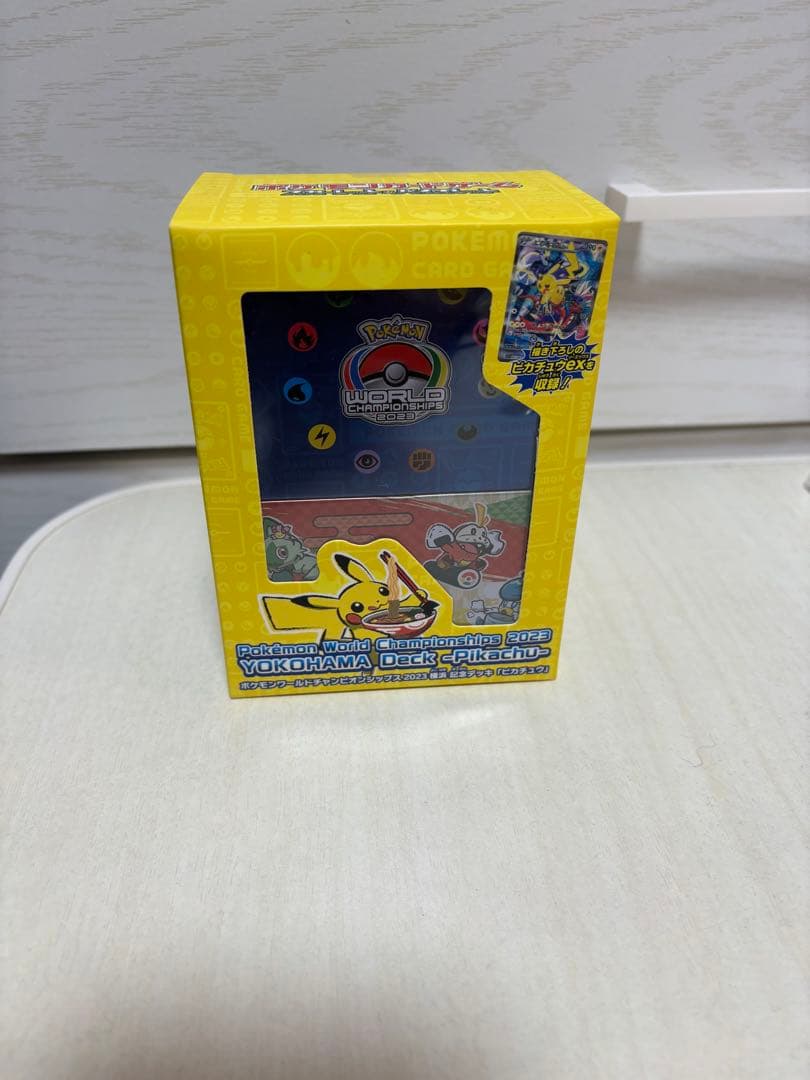 未開封 2023年WCS 横浜ピカチュウ 記念 デッキ(ピカチュウプロモ付き)
