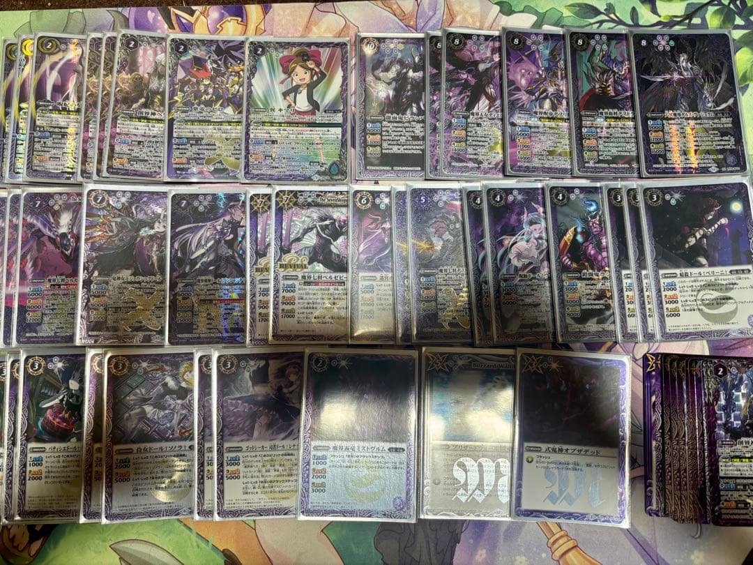 バトスピ 契約神ヘラ 呪鬼 デッキ パーツ/スリーブ付き