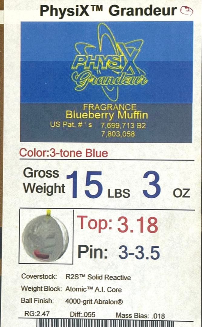 新品未使用フィジックス・グランジャー 15P3oz 2