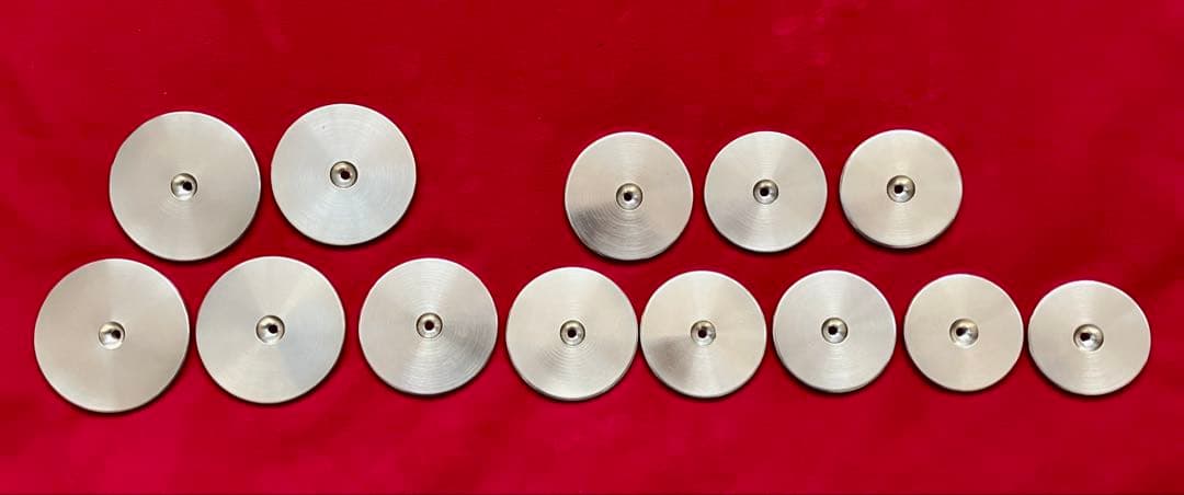 クロテイル ジルジャン ハイオクターブセット 13音 中古 バー無し