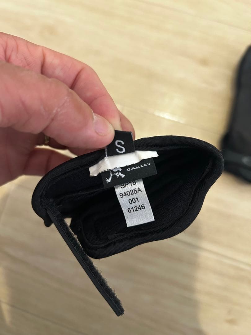 オークリー　パイロットグローブ　実物　ブラック