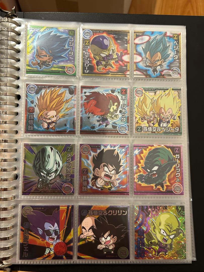 ドラゴンボール　ウエハース超1〜8セット