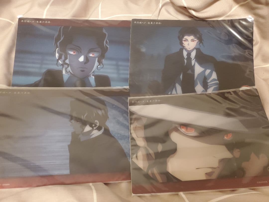 く*ト様 鬼滅の刃グッズ 鬼舞辻無惨 ビッグクリアカード 計4点