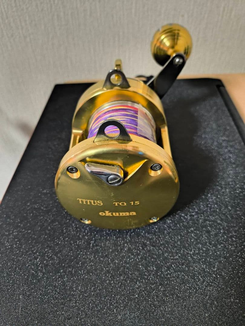 ✨値下げしました✨　okuma TITUS TG15 ゴールドリール