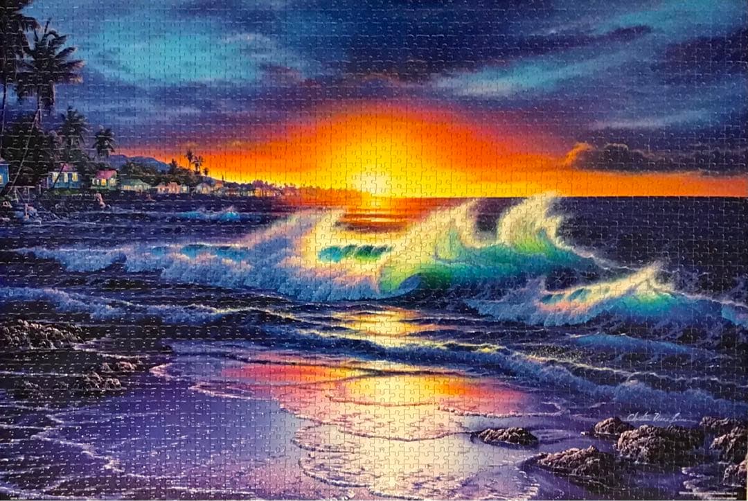 ジグソーパズル　2000ピース　輝きの海辺　ビバリー