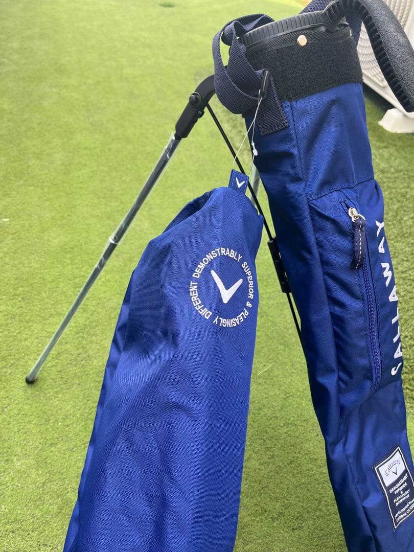 【新品未使用品】キャロウェイ CALLAWAY スタンドクラブケース　ネイビー