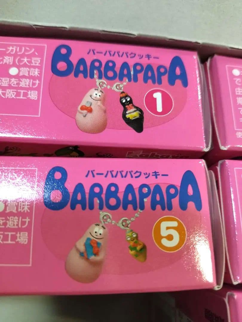 Kabaya バーバーパパ クッキー 全10種類 フルコンプリート 生誕35周年