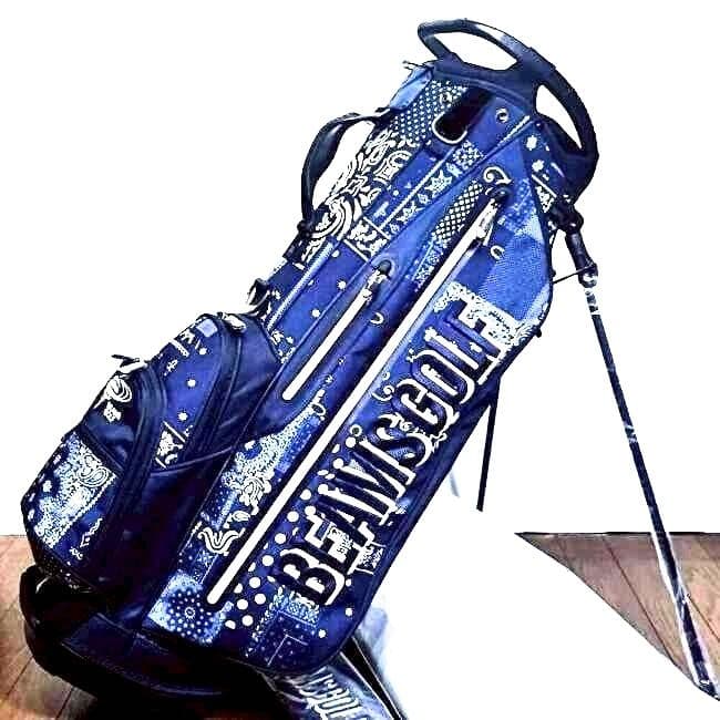 BEAMS ビームスキャディバック ゴルフバック 高級 限定 正規品