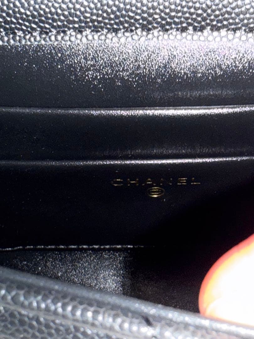 4*2様 シャネル　ノベルティ　非売品　ショルダーバッグ　　キャビアスキン　新品