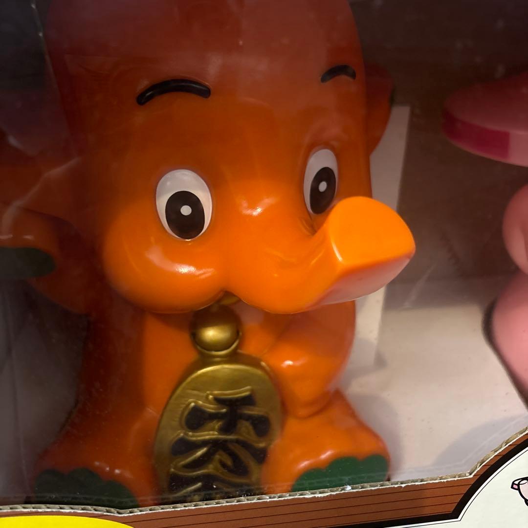 【限定品】まねきサトちゃん サトコちゃん バンク 2体セット 貯金箱