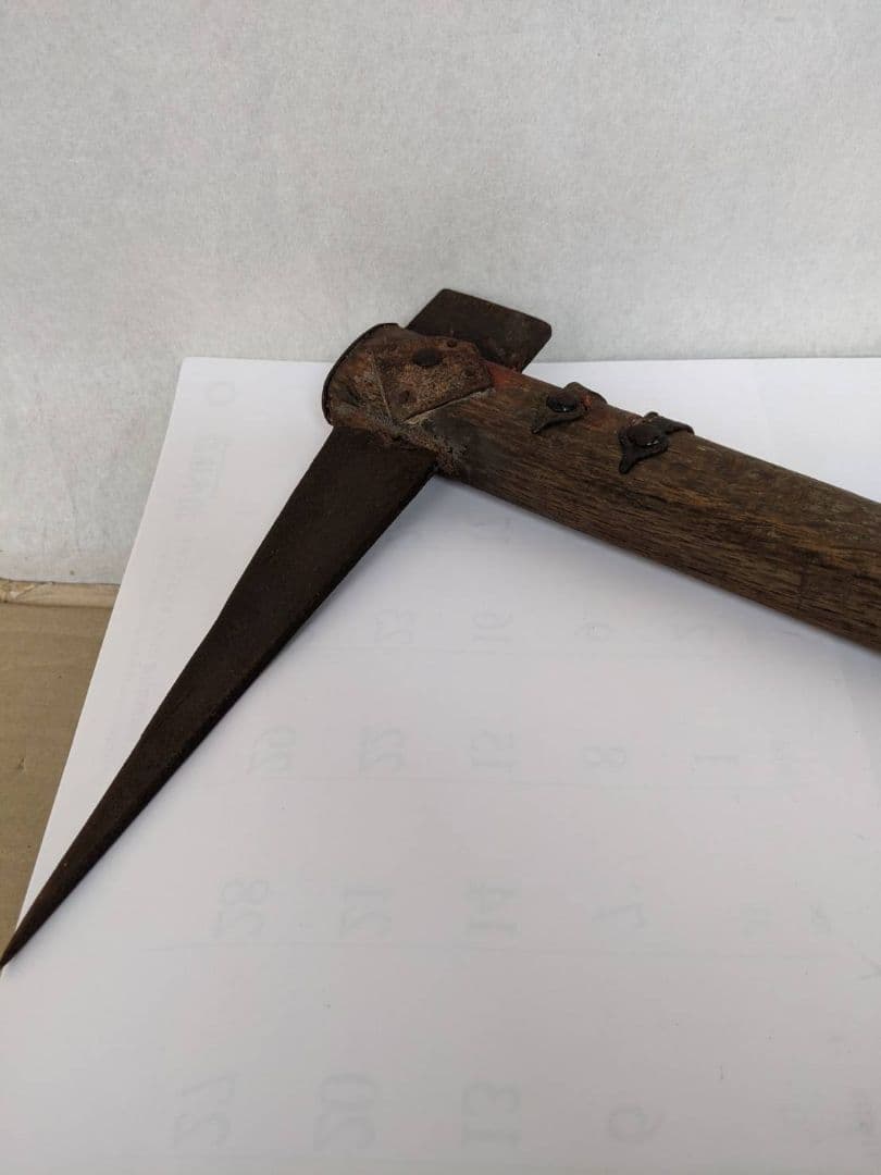 江戸時代　火消し 用具6　骨董品　斧