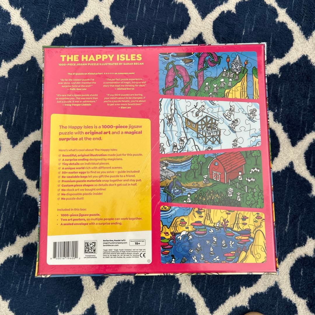 THE HAPPY ISLES 1000ピースジグソーパズル（未開封）