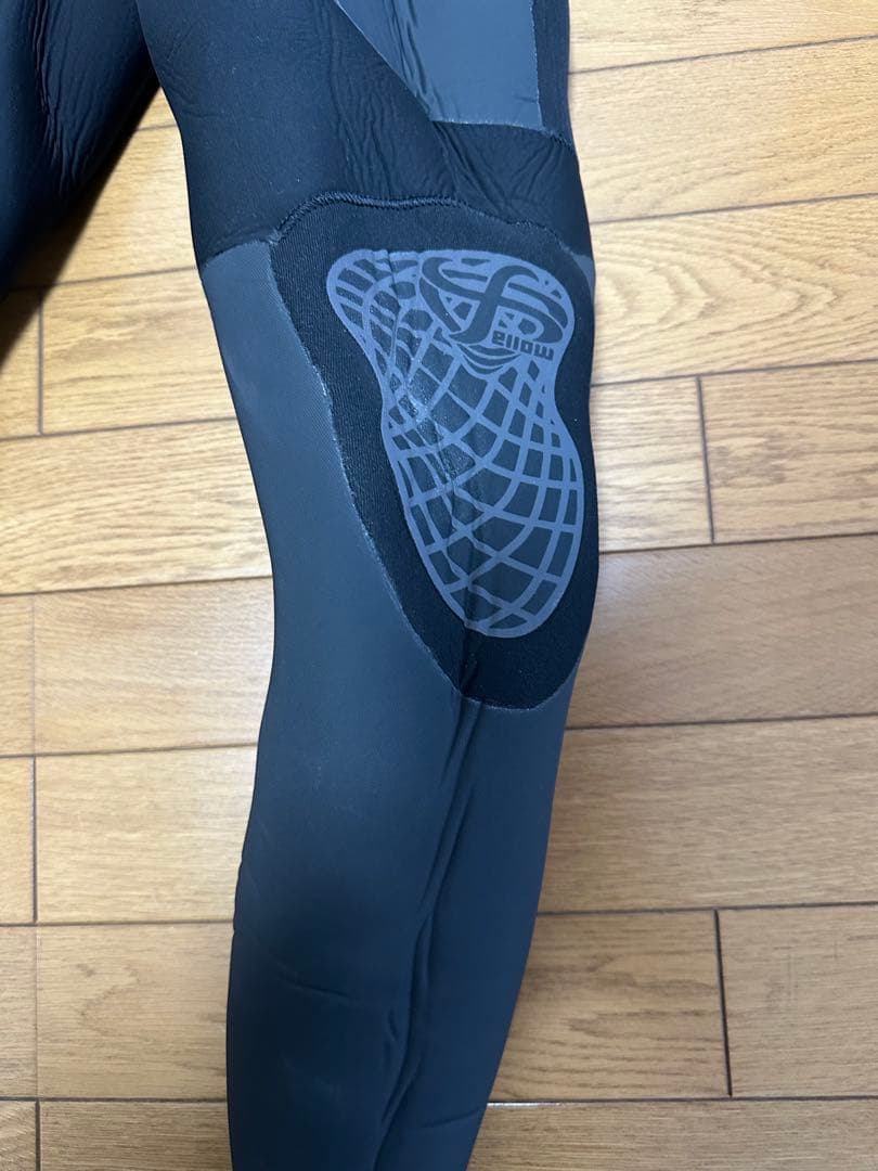 FELLOW ブラック フルスーツ セミドライスーツ フロントジップ