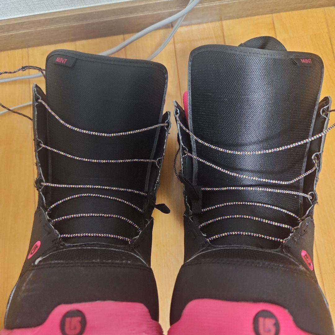 美品バートン.MINT-ASIAN.FIT.レディース.24.0cm