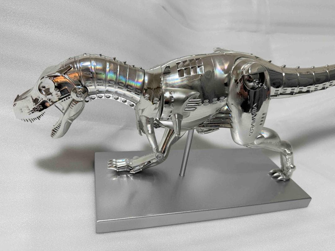 空山基 Sorayama Hajime T-Rex サイボーグ恐竜 (シルバー)