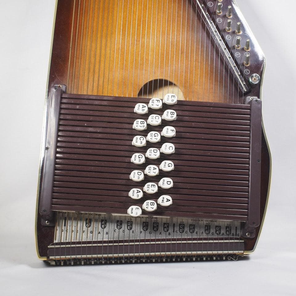 レア samick サミック chromaharp クロマハープ オートハープ