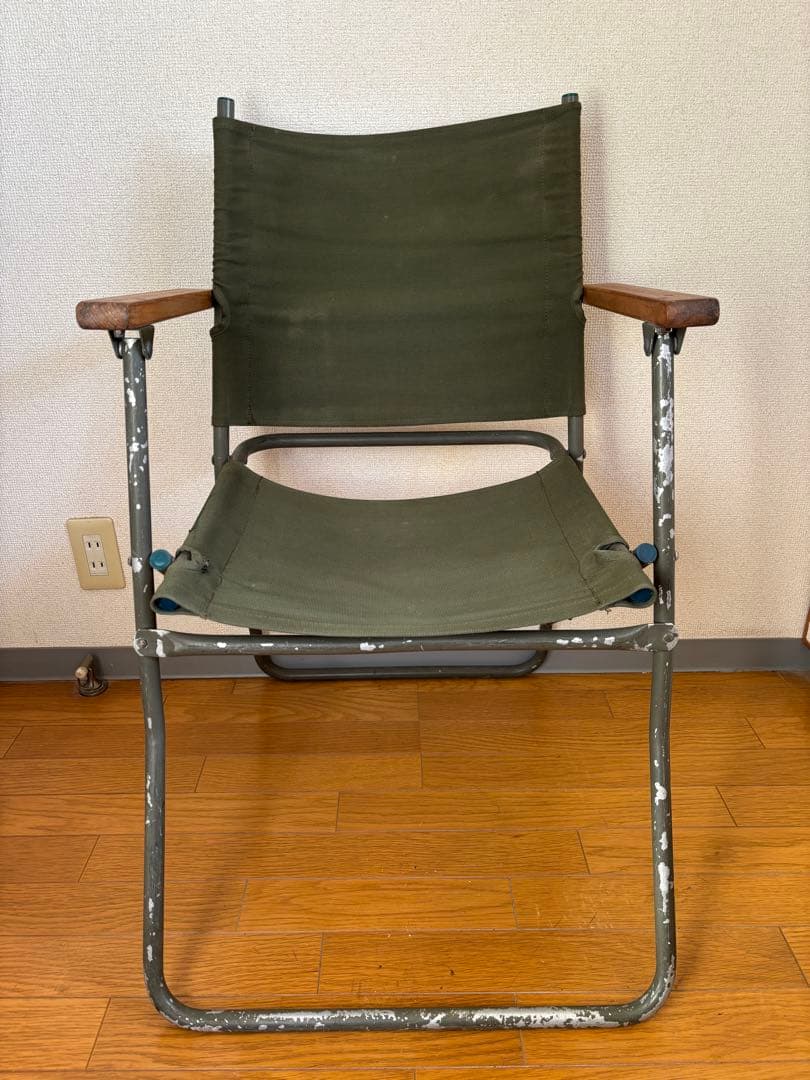 イギリス軍フォールディングチェアローバーチェアTOC