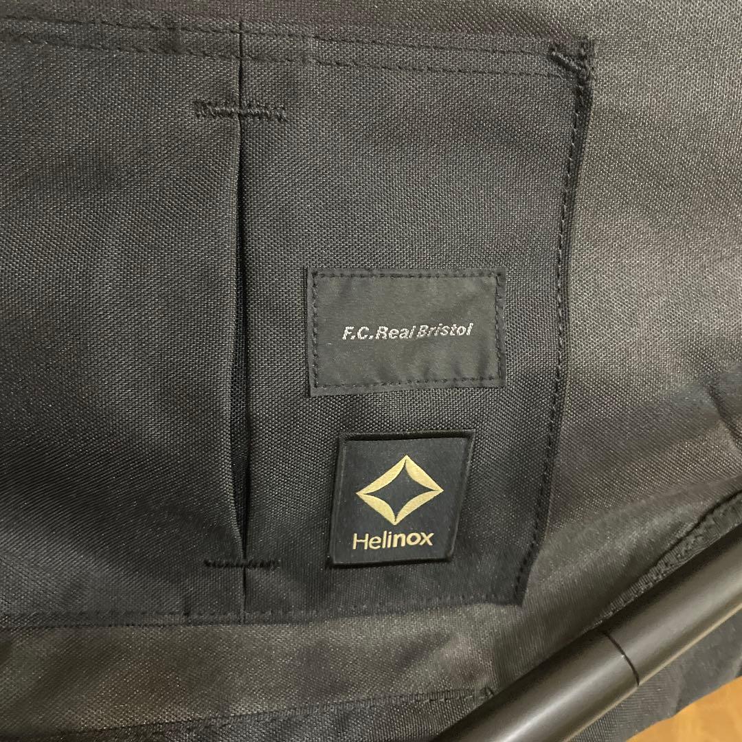 HELINOX Bristolコラボ 折りたたみチェア 黒 クッション付き