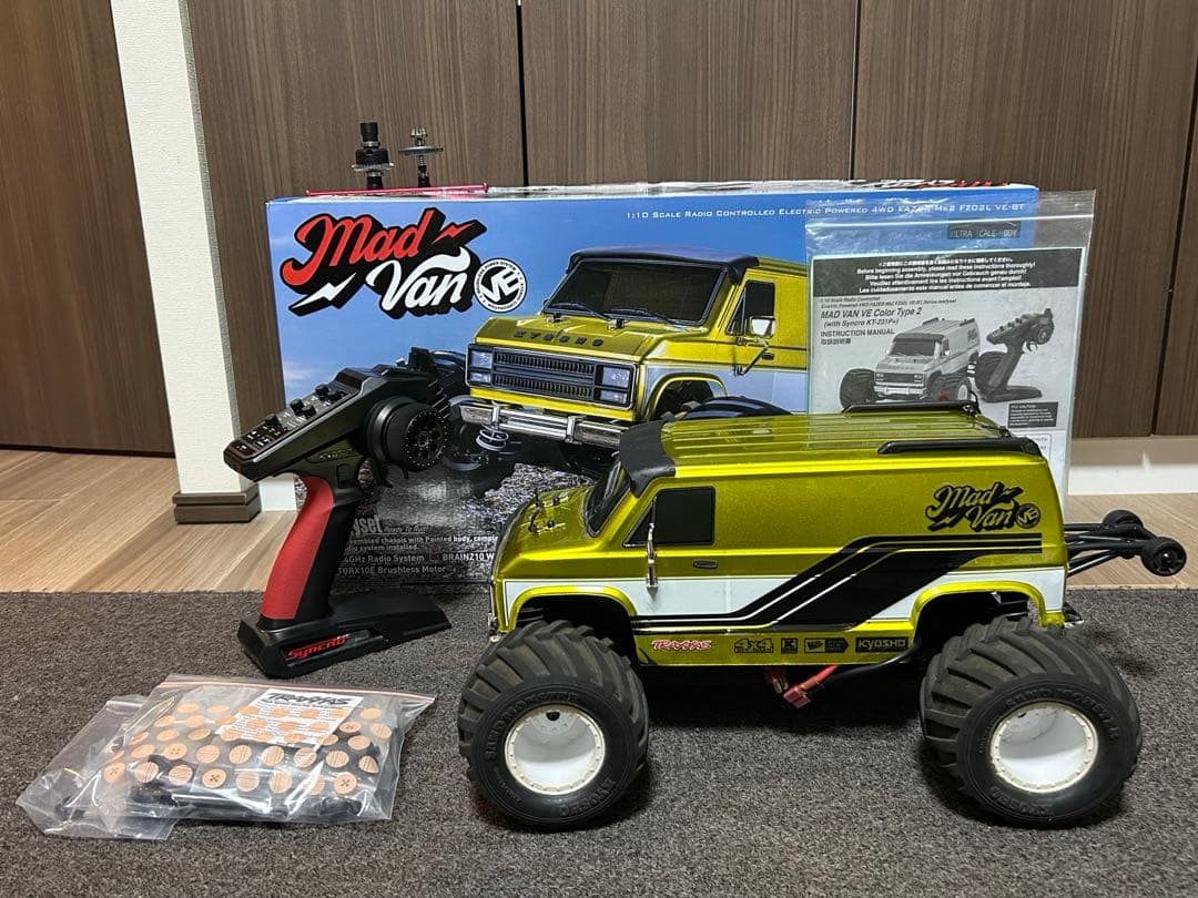 京商　マッドバン　ve ブラシレス　トラクサス　超高級ピニオンギヤ付き