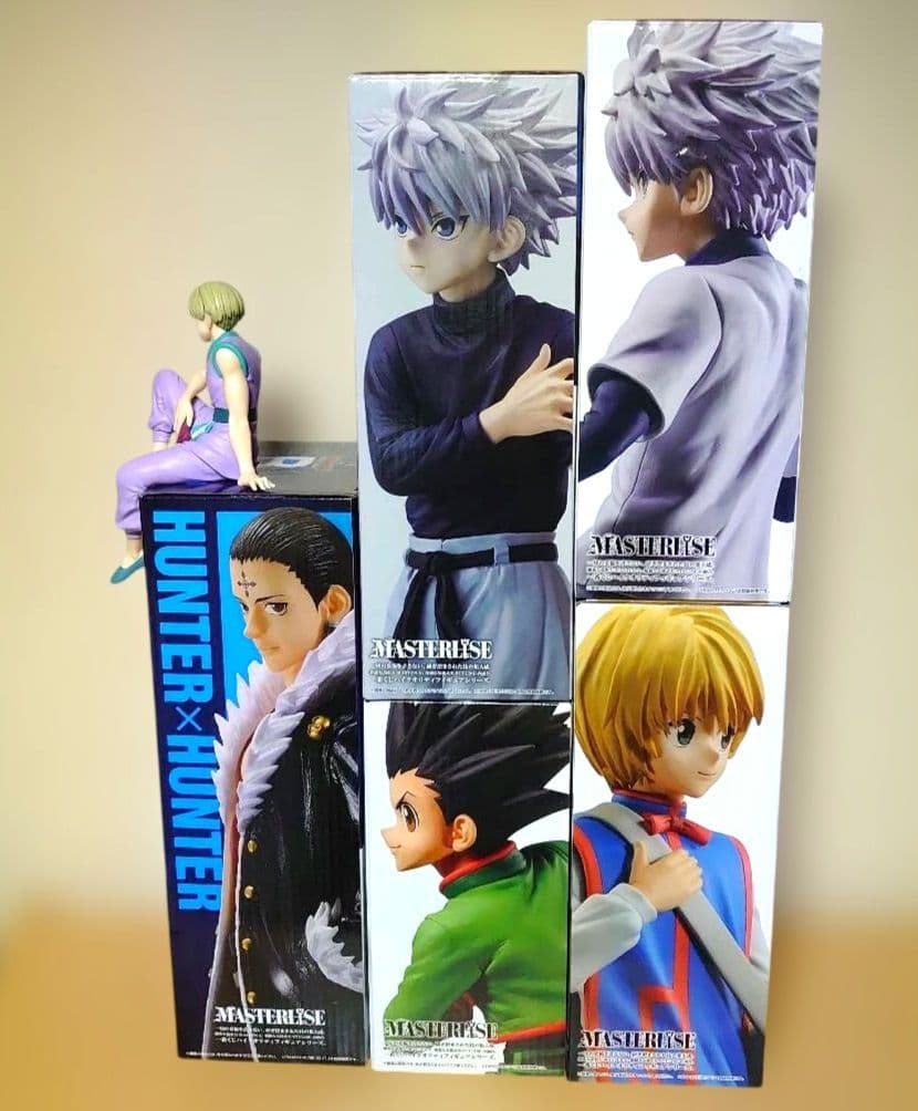 一番くじ HUNTER×HUNTER ゴン クロロ キルア クラピカ フィギュア