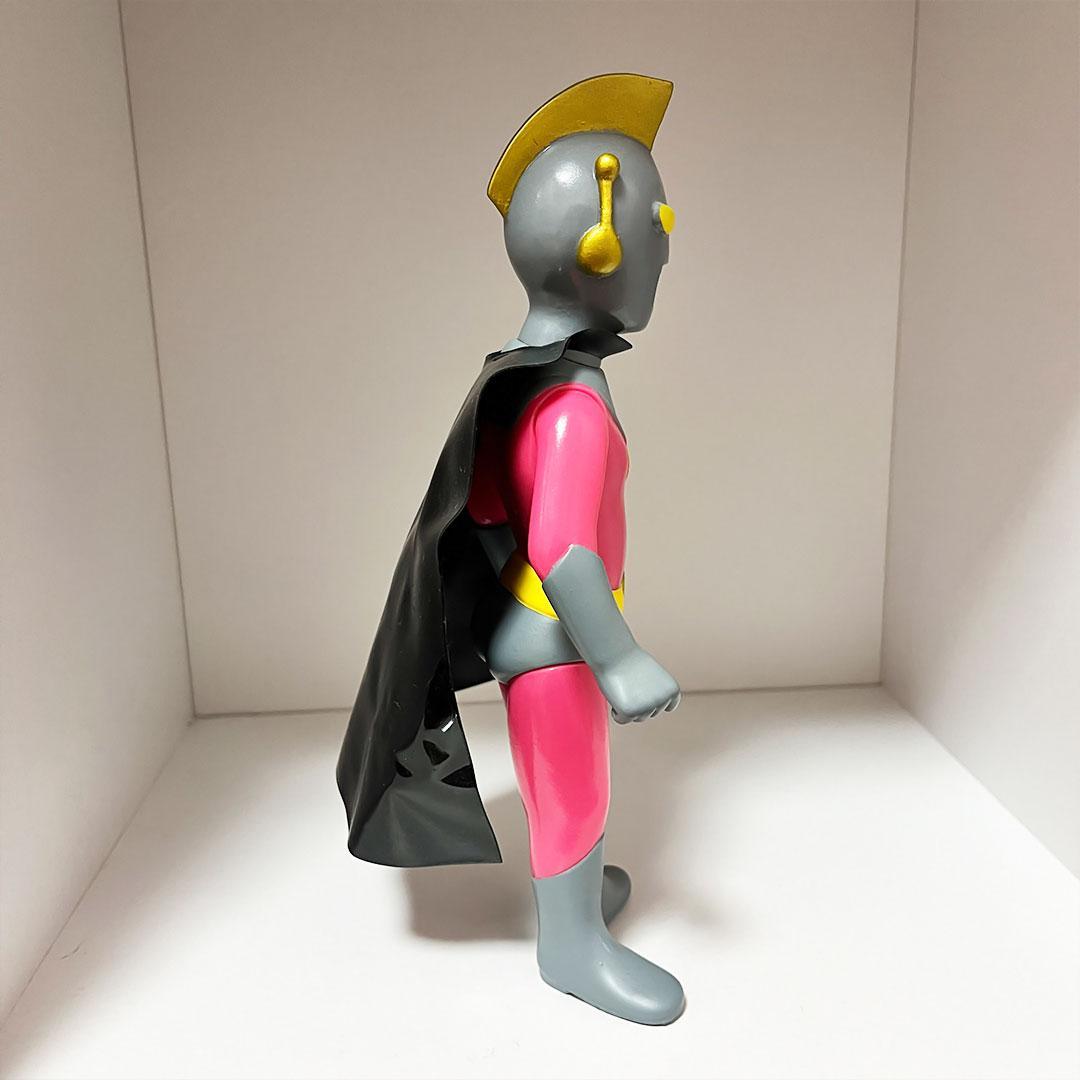 【貴重】マルサン ウルトラエース ソフビ 復刻版 怪獣新聞