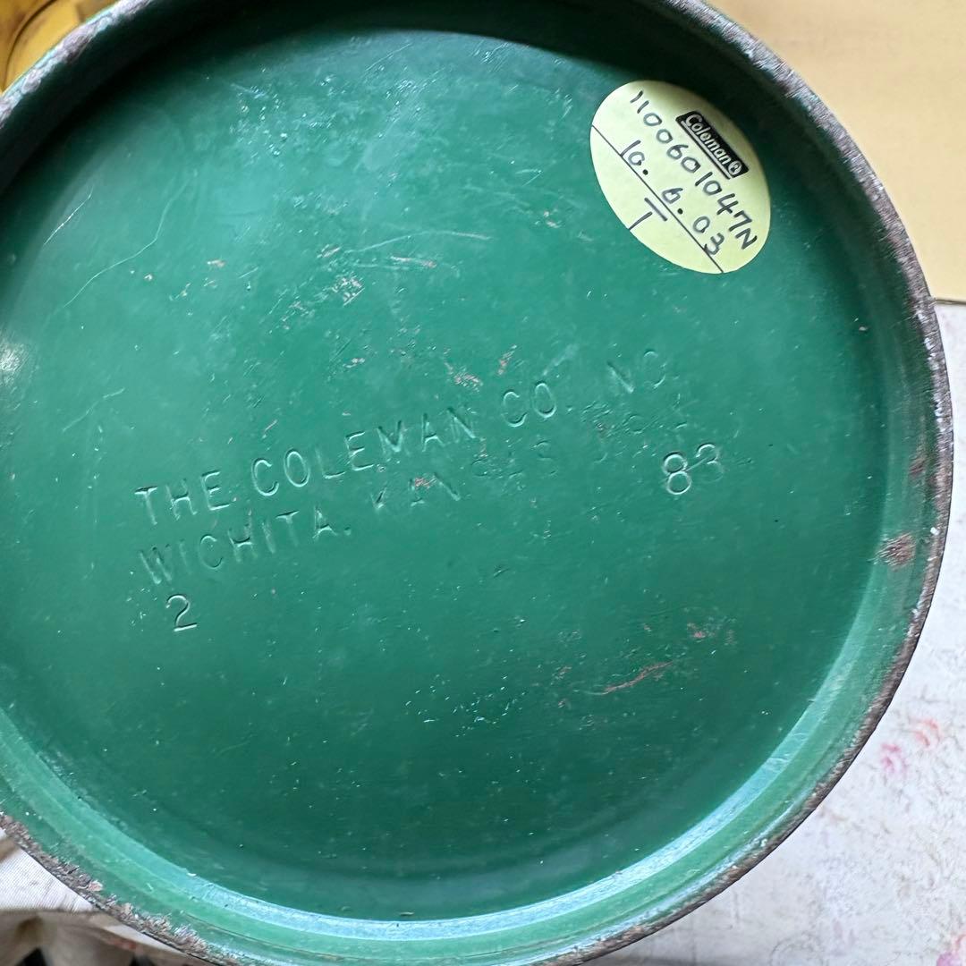 コールマン ランタン グリーン 200A700 ヴィンテージ 1983年2月