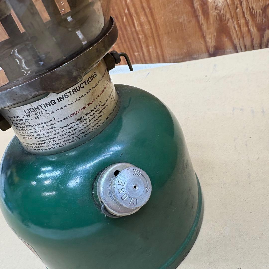 コールマン ランタン グリーン 200A700 ヴィンテージ 1983年2月