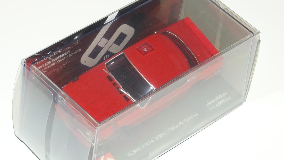 京商ミニッツスカイライン６０周年２０００GT-R 赤