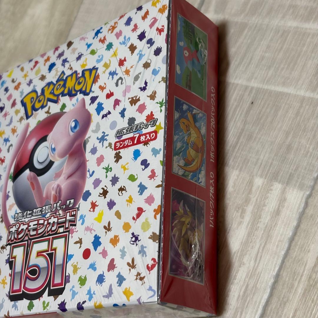 ポケモンカード 151 BOX 強化拡張パック シュリンク付き 新品未開封
