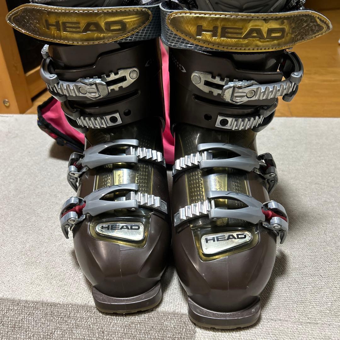 ヘッド（HEAD）（レディース）スキーブーツ レディース ブラウン