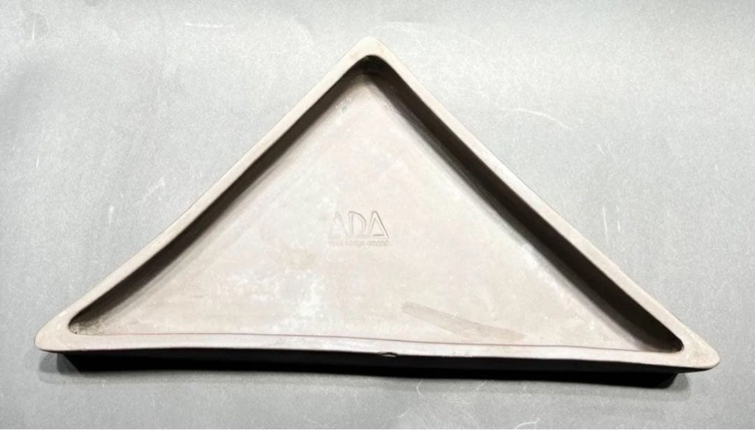 激レア ADA 陶器 三角鉢 未使用品 アクアデザインアマノ 極入手困難品