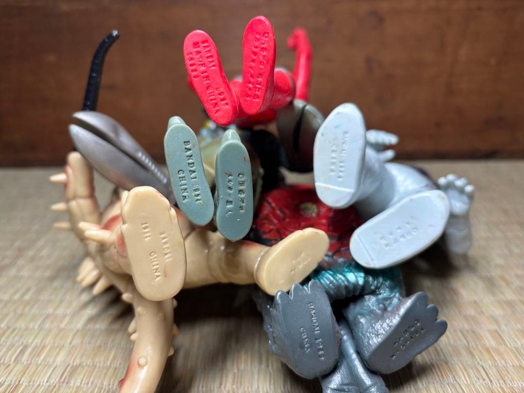 当時物 ウルトラマン 怪獣 ソフビ 22体 昭和/平成初期 フィギュア