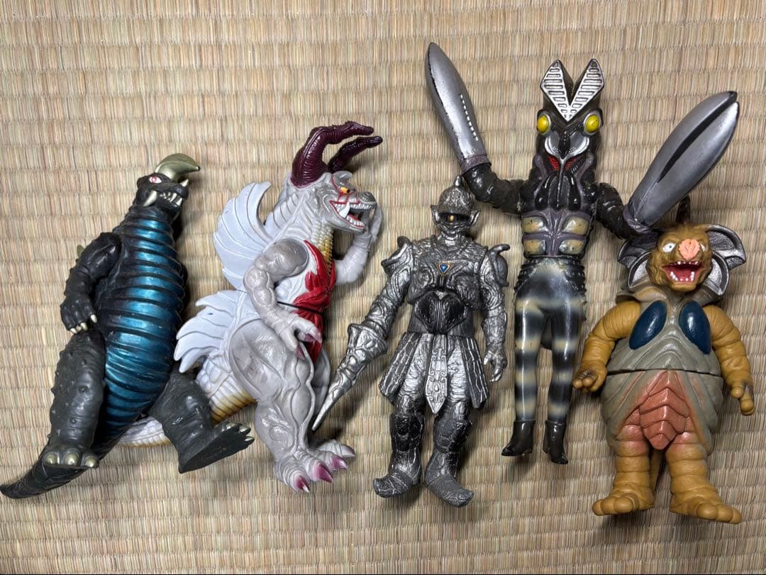 当時物 ウルトラマン 怪獣 ソフビ 22体 昭和/平成初期 フィギュア