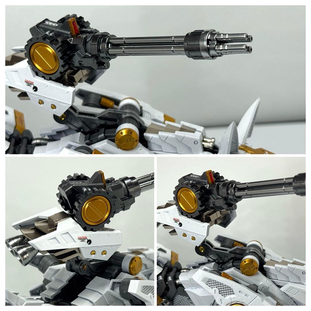 コトブキヤ　HMM ゾイド　シャドーフォックス　寒冷地仕様　全塗装