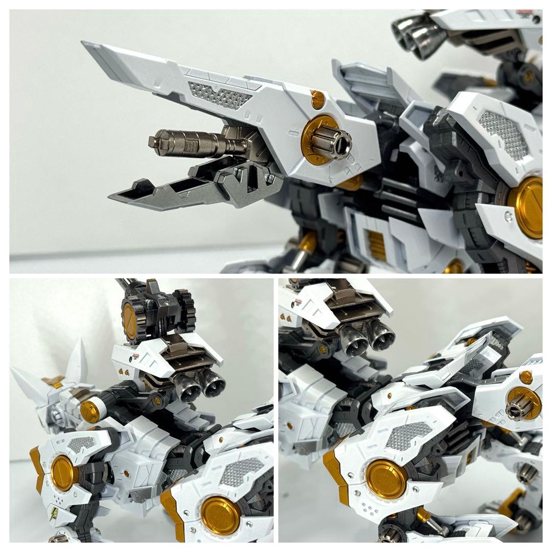 コトブキヤ　HMM ゾイド　シャドーフォックス　寒冷地仕様　全塗装